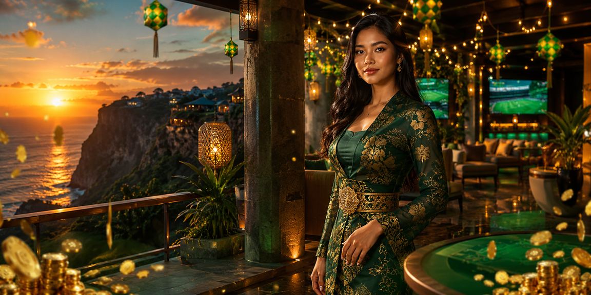 Suasana festival casino online yang meriah dengan tampilan layar taruhan